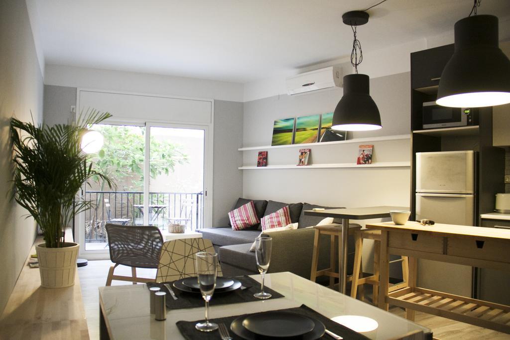Idyllic Apartment With Terrace Barcelona Zimmer foto